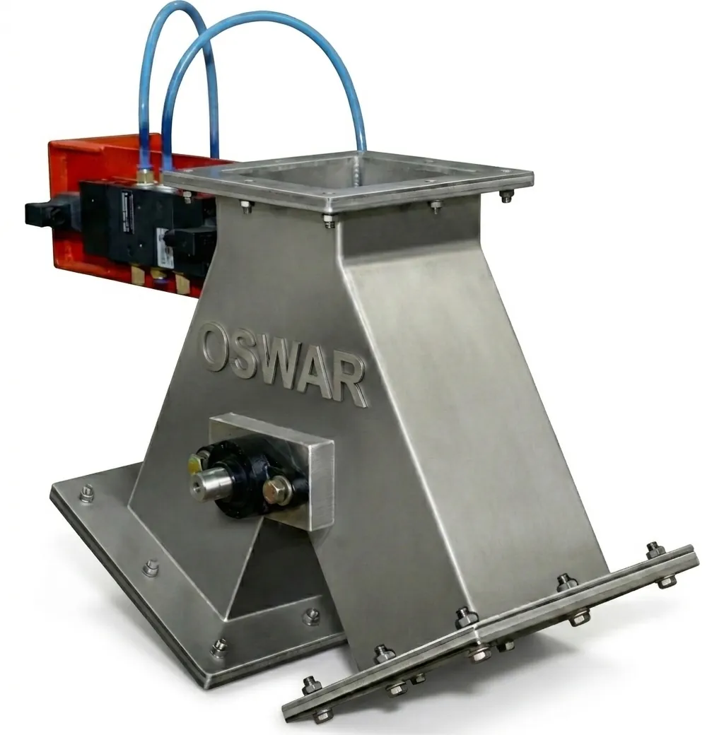 Diverter Valve for Gravity Conveying - Circular variant