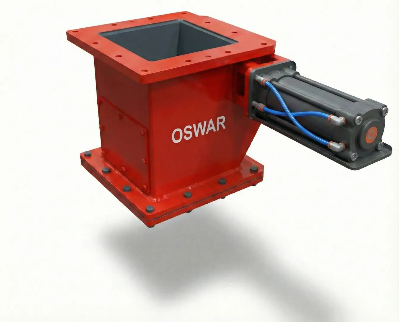 Pneumatic Flap Gate - Square variant